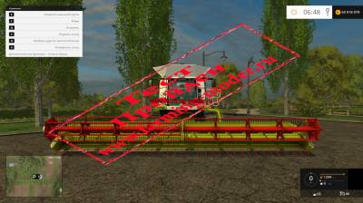 Мод "CLAAS LEXION 780 MULTIFRUIT V 3.0" для Farming Simulator 2015