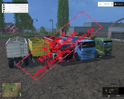 Мод "Fliegl Transport Pack" для Farming Simulator 2015